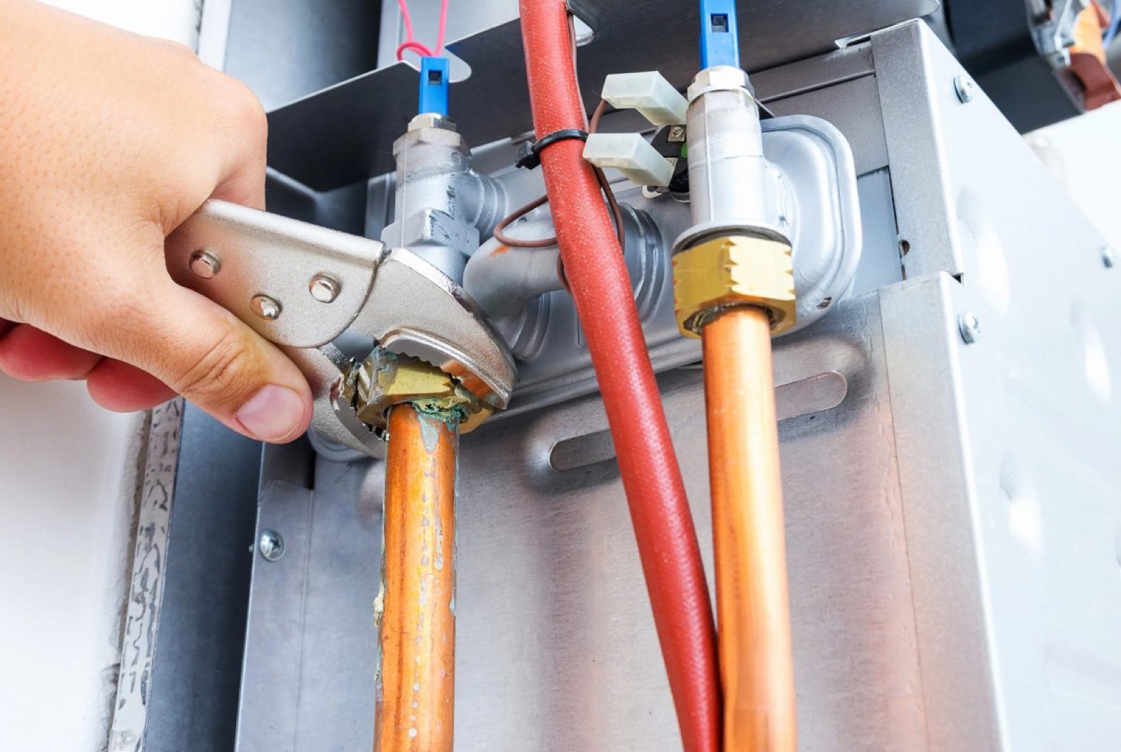 Water heater installation